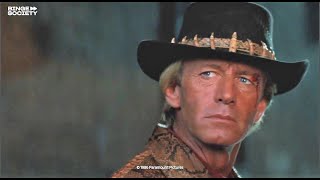 Crocodile Dundee: Dundee gets into a fistfight