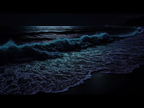 Ocean Waves for Sleeping | Dark Screen Sea Sounds for Peaceful Rest | Relaxing Natural Sounds