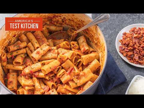 One-Pot Pasta with Tomatoes, Bacon, and Fennel | America's Test Kitchen (S24 E17)