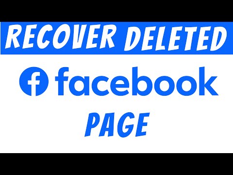 Recover Deleted Facebook Page on Laptop and PC