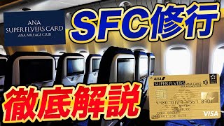 【徹底解説】ANA SFC修行！方法から特典まで詳細解説！