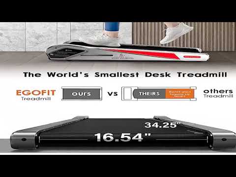 Egofit Walker Pro/Plus Smallest Under Desk Treadmill Walking Pad, Small & Compact Walking Treadmill