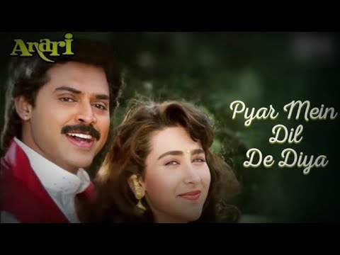 Pyar Mein Dil De Diya | Kumar Sanu | Alka Yagnik | Anari (1993) | 90's Bollywood Song | Love Song