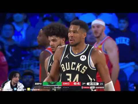 FlightReacts To BUCKS vs THUNDER | EMIRATES NBA CUP CHAMPIONSHIP FULL HIGHLIGHTS | December 17, 2024