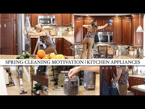 SPRING CLEANING APPLIANCES | CLEANING MOTIVATION