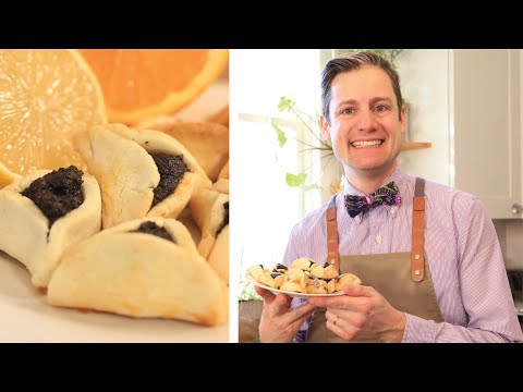 Gluten-Free Hamantaschen with Poppyseed filling