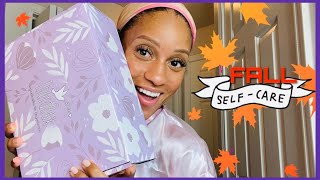 Fall 2020 SELFCARE essentials ft. TheraBox💜🍁🍂 | Toya+Curls