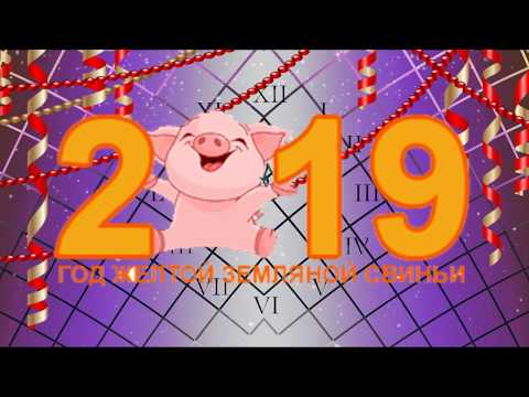 С 2019 Новым Годом! Годом свиньи!