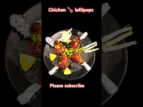 Chicken lollipops #ytshorts #lollipop  #chikenrecipe #chicken #chikenlolipops #usa #christmas