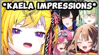 Biboo Did An Impressions of Kaela In Front of Everyone【 Hololive 】