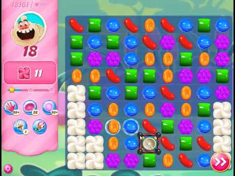 Candy Crush Saga Level 18161 - NO BOOSTERS | SKILLGAMING ✔️