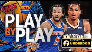 New York Knicks vs New Orleans Pelicans Play-By-Play Show (12/21/24)