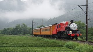 大井川鐵道 トーマス走った！2015 7 ジェームス試運転