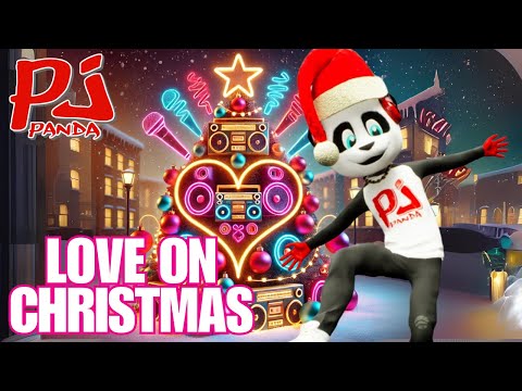 Love This Christmas ❤️| Heartfelt HipHop Christmas Bop | Pj Panda | Xmas Lyric Video