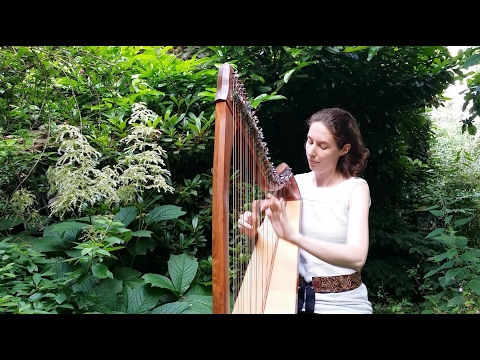 Celtic Harp Solo "A la Source" by Nadia Birkenstock (Keltische Harfe)