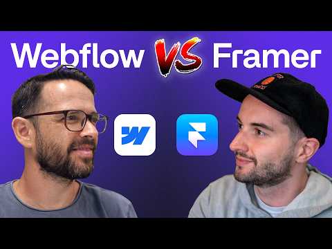 Framer vs Webflow: 2h Build Challenge