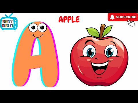 ABC Song for Toddlers! | A is for Apple and More! | Nursery Rhymes | Teaching Kids with Fun Tunes!