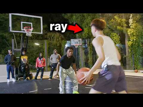 1V1 BASKETBALL VS RAY FOR $1000