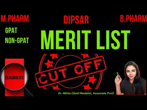 DIPSAR Admission | GPAT, Non-GPAT, Eligibility, DIPSAR Admission, Cutoff, Merit List, Entrance Fees