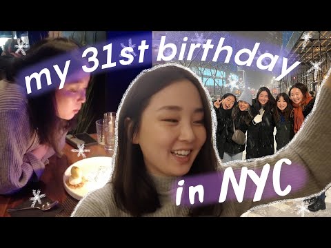 My 31st Birthday in NYC 🎂 | New Apartment and Rooftop Korean BBQ