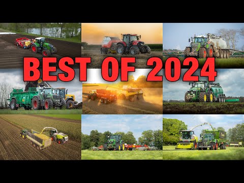 BEST OF Landwirtschaft | Jahresrückblick 2024 mit Fendt, John Deere, Case, Claas, Krone, Deutz...