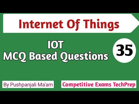 Iot MCQ based question || MCQ question on Iot in Hindi