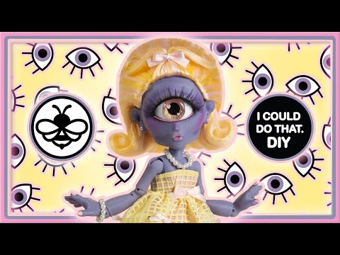 👁️ HONEY-PUMPKIN 👁️ - CUSTOM BJD!​ CYCLOPS GIRLS COLLAB!! 👁️