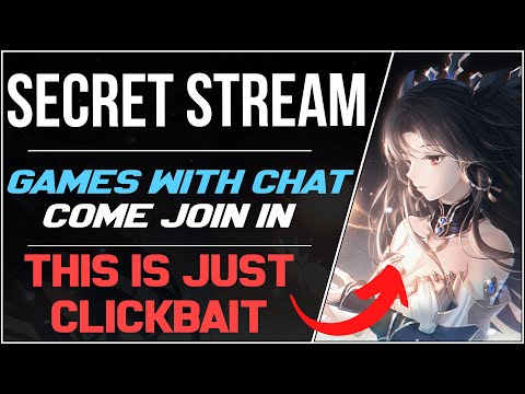 🔴 LIVE 🔴 Secret Stream: Games With Chat | Variety Stream | Ask Me Anything