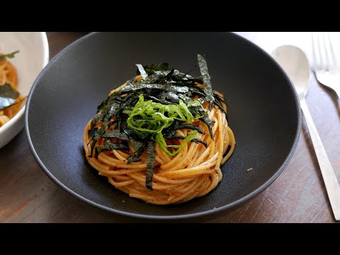 Pâtes à l'amarante | wa's Cuisine | アマランサス スパゲティ