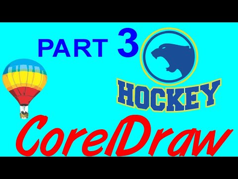 Corel Draw Tips & Tricks LOGO Trace CONTOUR and Smart fill Part 3