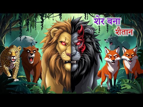 शेर बना शैतान  | SHER BANA SHAITAAN | Story | Hindi Kahani || HINDI KAHANIYA | Kahani