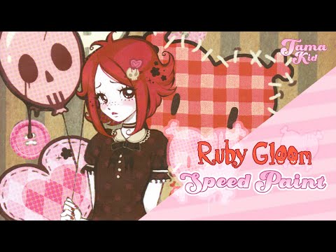 Ruby Gloom Speed Paint *ೃ༄