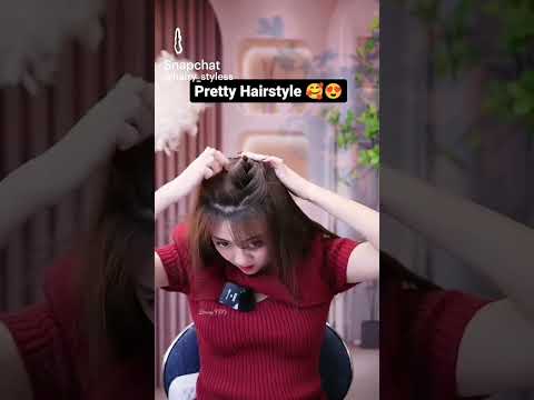 cute Chinese and Korean hair style #newhairstylebestsolution #pretty #Hairstyle #openhairstylesfor