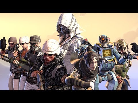 PUBG vs. Apex Legends! [SFM Animation]