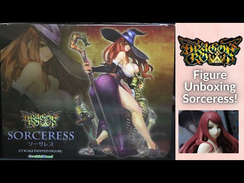 Unboxing my new Figure, Sorceress from Dragon's Crown by Orchid Seed... BIG Oppai in my Otaku Room