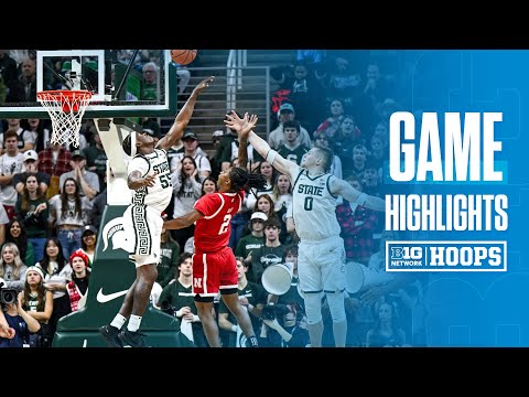 Nebraska at Michigan State | Highlights | Big Ten Basketball | 12/07/2024