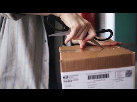 Opening a Package | Copyright Free Video Footage