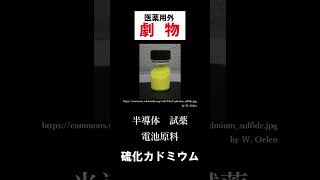 [毒劇物取扱者試験]硫化カドミウム/性質