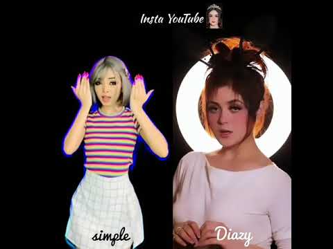 Daizy Aizy VS Simple kharel ll Pani Pani song  who is best    #shorts #tiktok #viral #trending ll