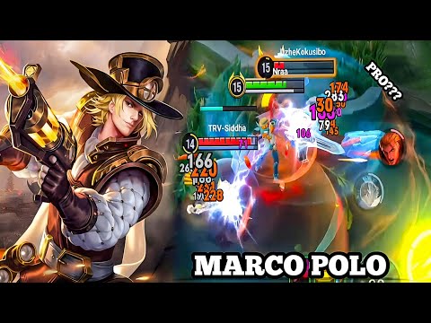 Honor of kings ( Marco Polo ) Farm Lane Gameplay | HOK 2024