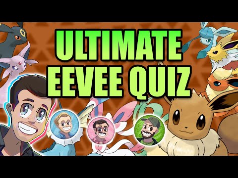 Pokemon Quiz But EVERYTHING IS EEVEE!?