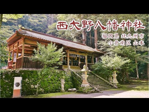 882 西大野八幡神社 : 福岡県北九州市小倉南区山本