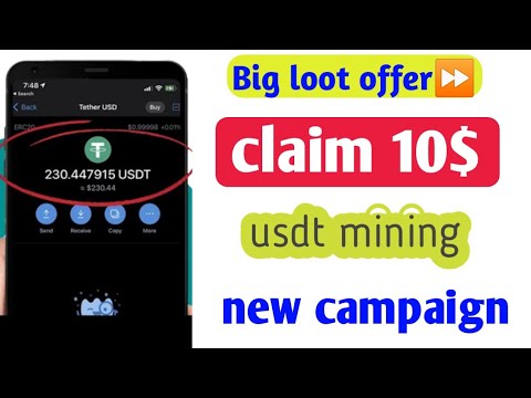 New usdt Earning Site | usdt investment site 2023 | usdt mining website | New usdt grabbing site