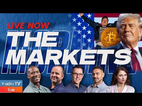 ELECTION Reaction❗ BITCOIN 75k! TESLA up 13% Solar names Tank👀 | November 6 MORNING Live Trading