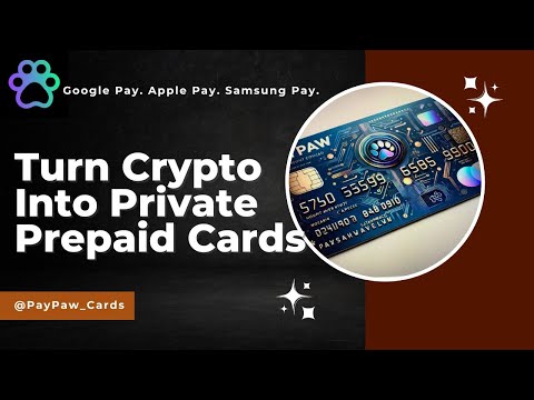 Turn your Crypto into a Prepaid Card!