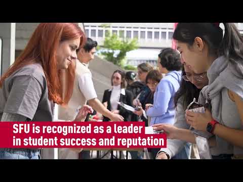 Simon Fraser University is the top comprehensive university in Canada!