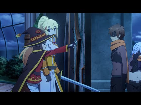 Megumin likes Kazuma's Thief Outfit | KONOSUBA S3 - Episode 6