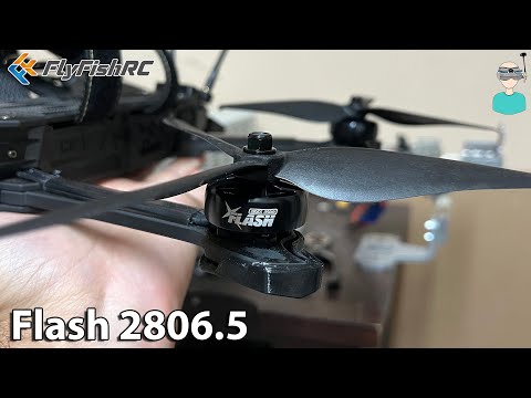 FlyFish RC 2806.5 1350KV Motors // Thrust Tests & Flight Footage