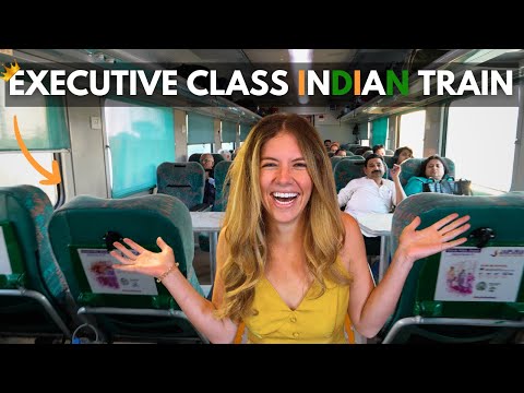 EXECUTIVE CLASS TRAIN TO DELHI (Foreigners Traveling in India)