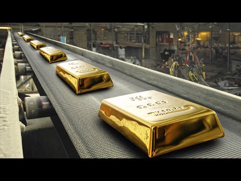 Documentary: How is GOLD made? Process of Making 100% Pure Gold Bars to a Very Satisfactory Level